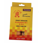 Pelotas De Ping Pong 3 Estrellas Naranjo (6 Pelotas) Giant Dragon - Vadell cl