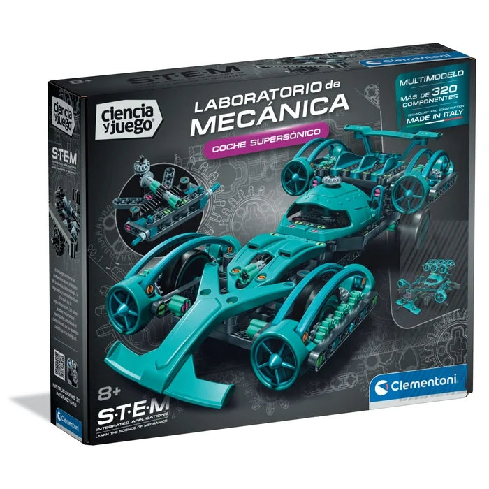 Laboratorio de Mecánica Coche Supersónico