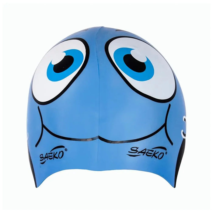 GORRA SAEKO  SILICONA PEZ AZUL