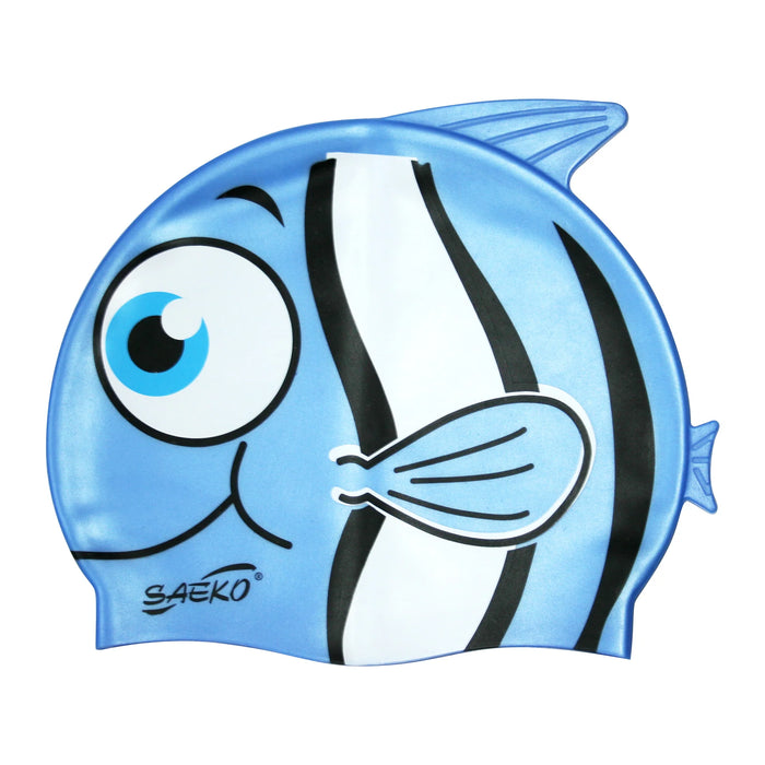 GORRA SAEKO  SILICONA PEZ AZUL