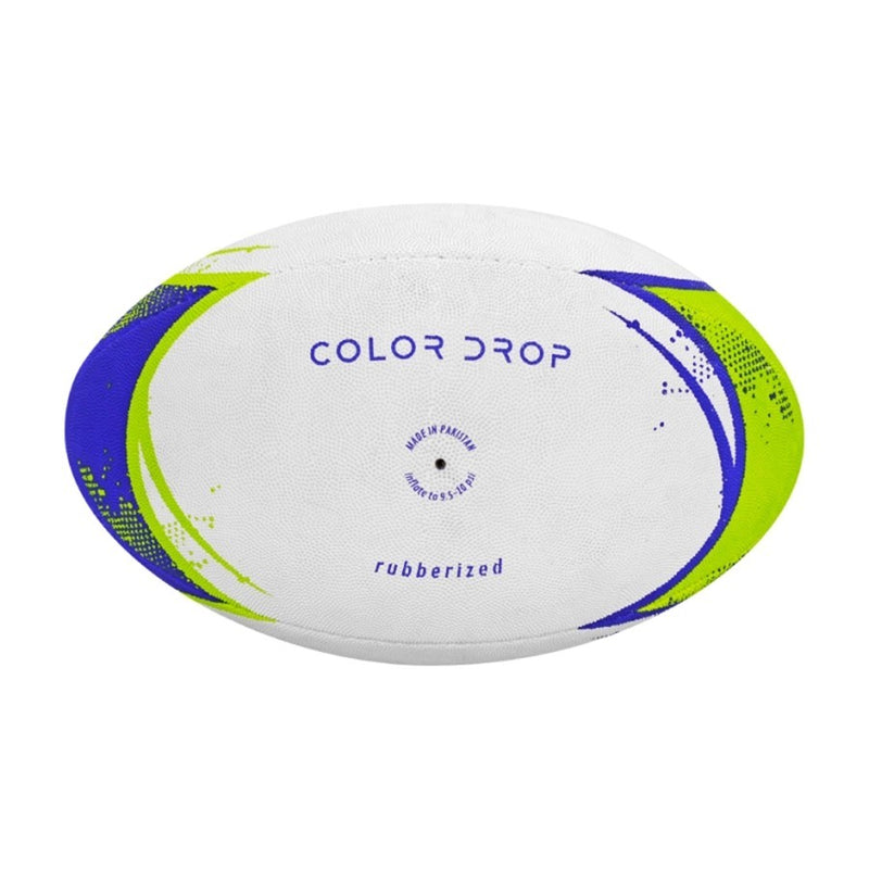 Balón Rugby Legea Color Drop N°5 Blanco - Verde - Vadell cl