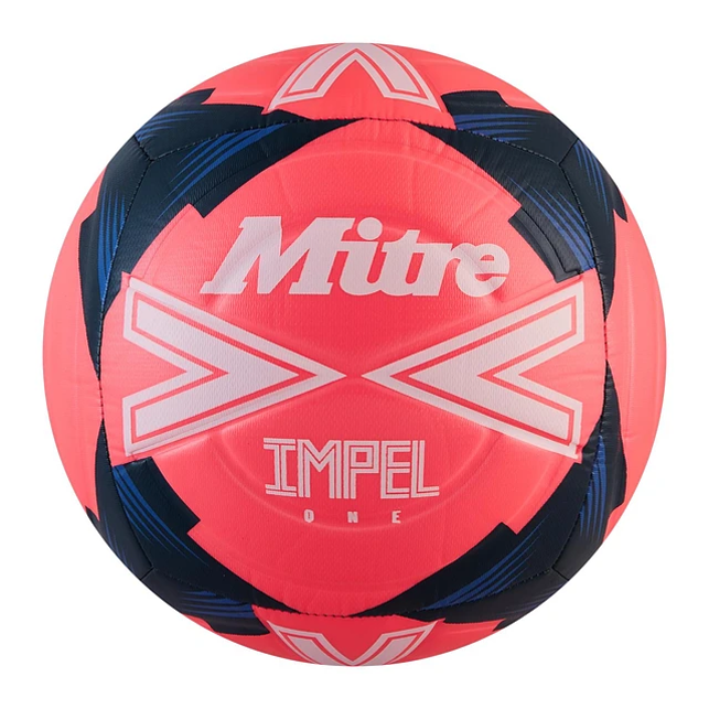 Balón Fútbol Impel One Rosado/Blanco/Negro/Azul Nº 5 - Vadell cl