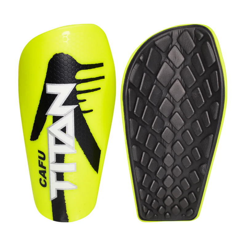Canillera Cafu Futbol Titan Amarillo Talla M - Vadell cl
