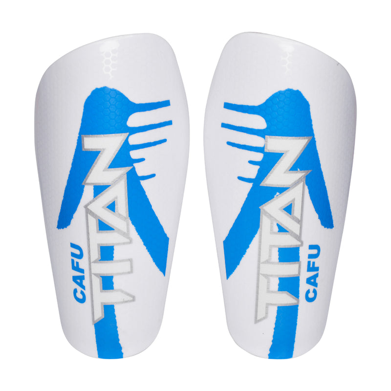 Canillera Cafu Futbol Titan Blanco Talla L