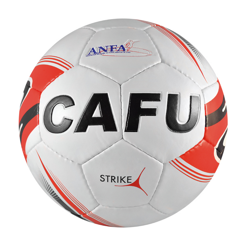 Balon Futbol Cafu Strike Blanco/Rojo/Negro Nº 5