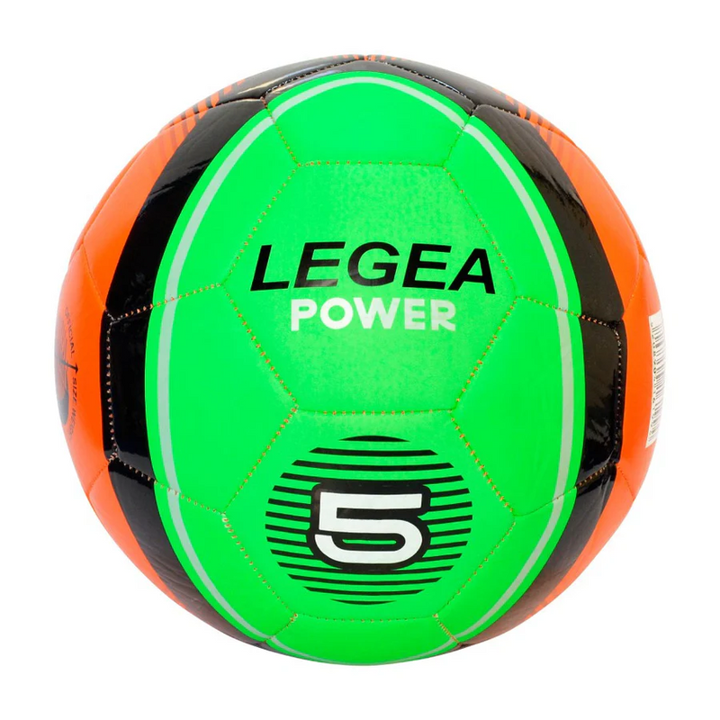 Balon Futbol Legea Power Naranjo/Verde Nº 5