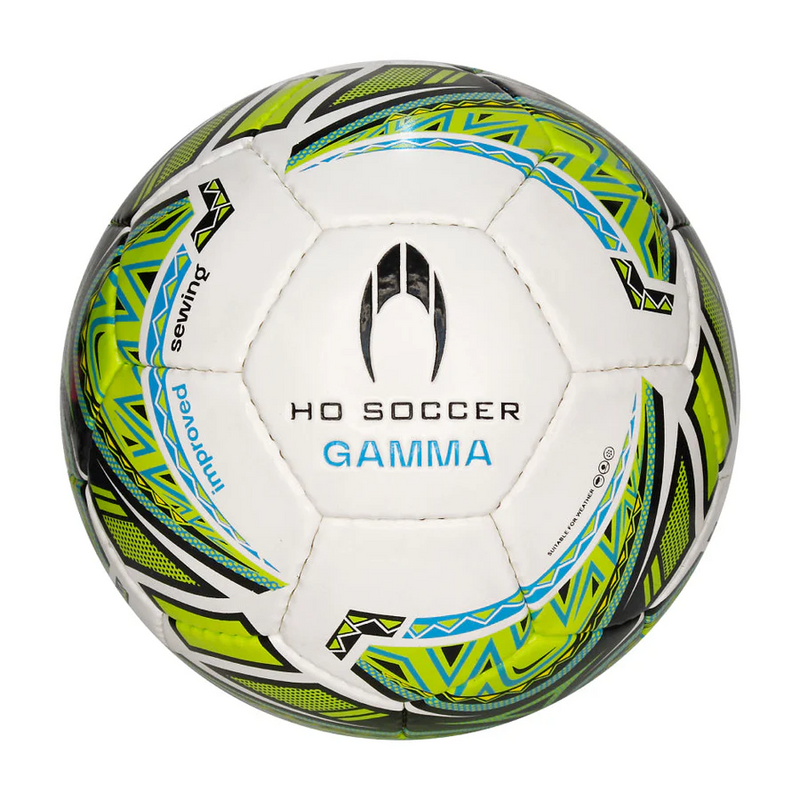 Balon Futbol HO Soccer Gamma Blanco/Verde Nº 5