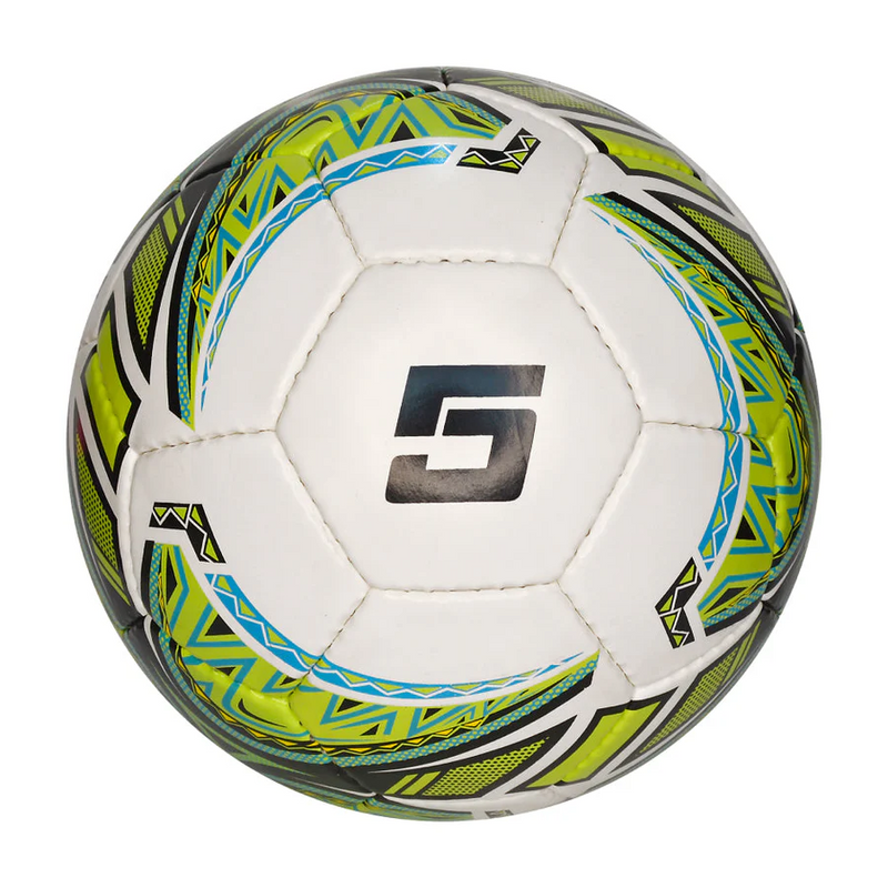 Balon Futbol HO Soccer Gamma Blanco/Verde Nº 5