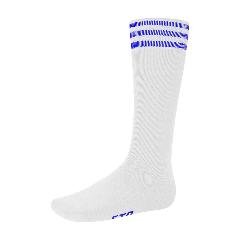 Media Eto'O Eco Infantil Blanco/Azul - Vadell cl