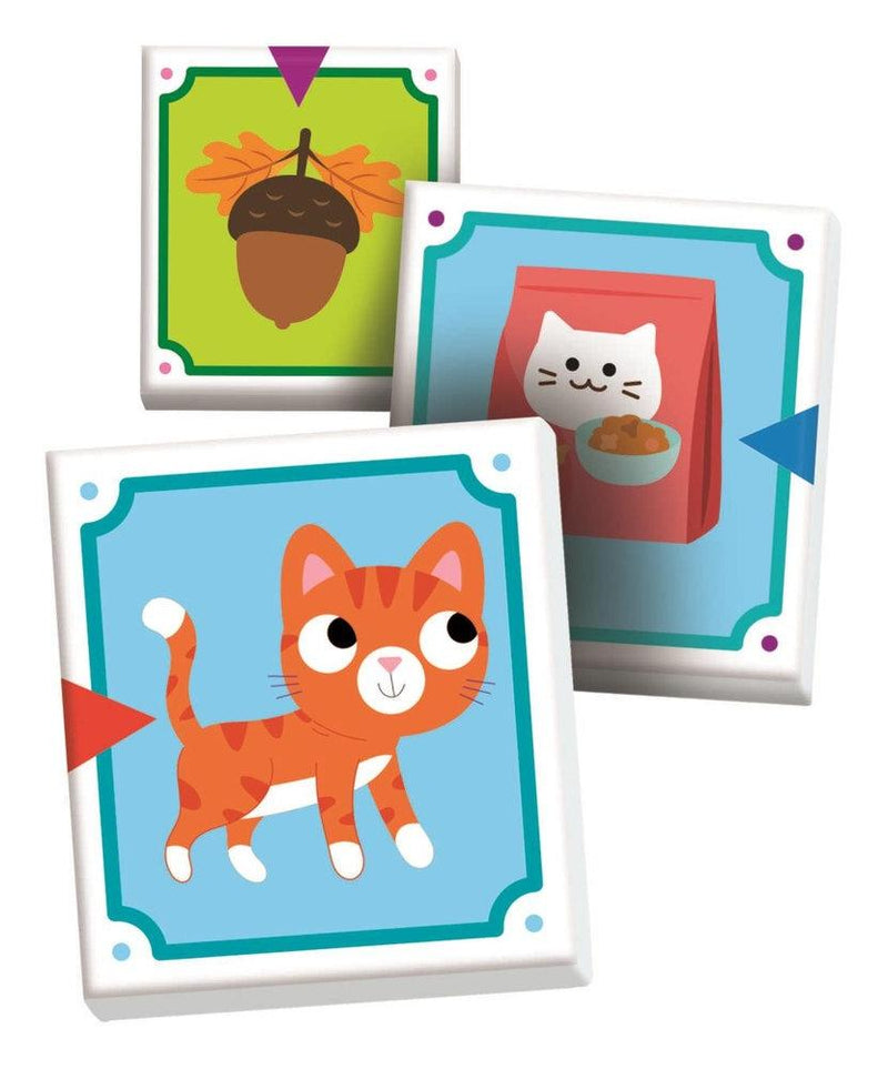 Qué Comemos – Juego de Asociación de Animales y Alimentos