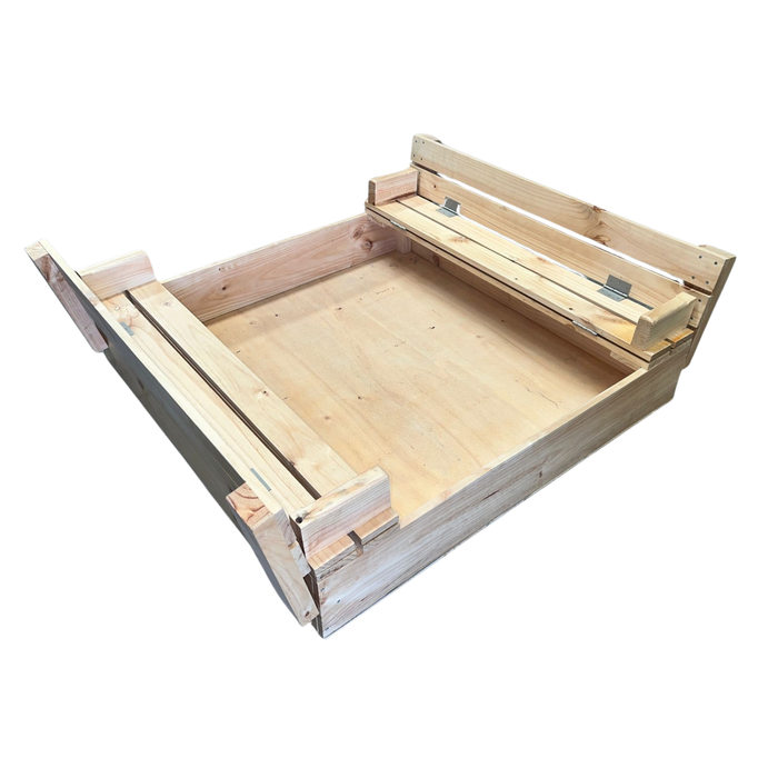 Arenero 120 cm x 120 cm x 20 cm