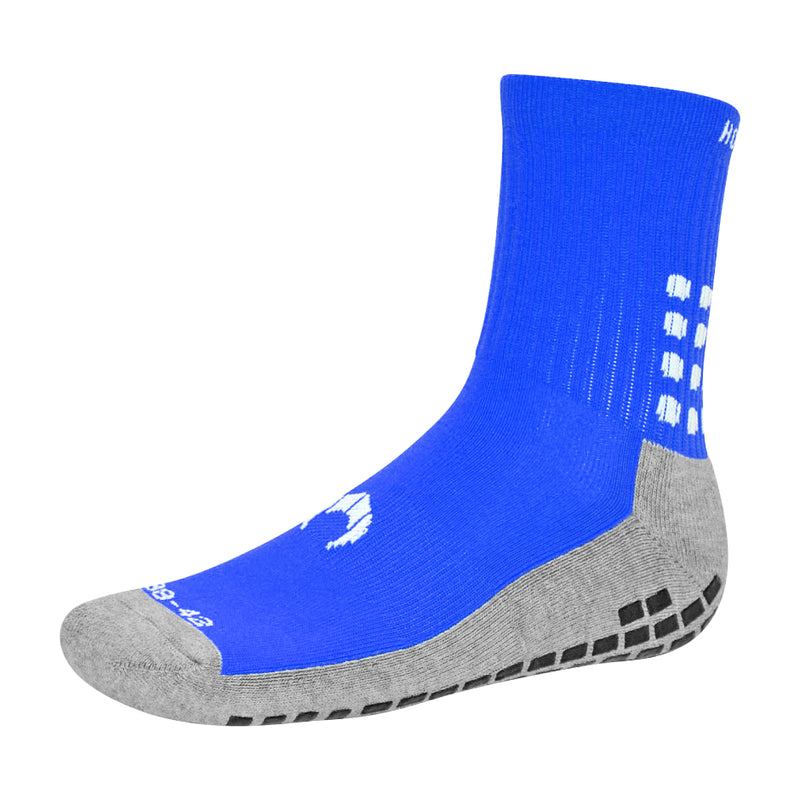 Calceta HO Soccer Antideslizante Azul Talla 38-42