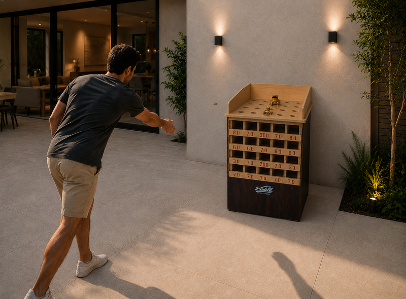 Juego Rana de Bronce + Tejos de Bronce Vadell