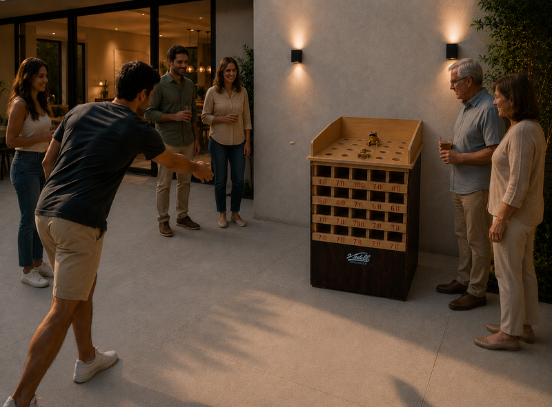 Juego Rana de Bronce + Tejos de Bronce Vadell