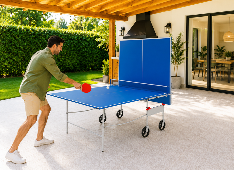 Mesa de Ping Pong Profesional con Frontón Vadell