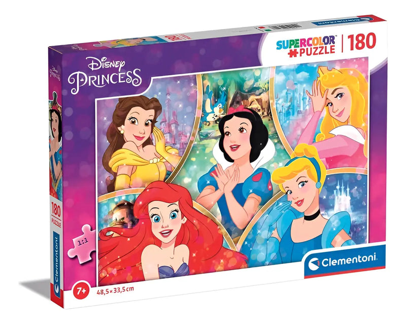 Puzzle Infantil Disney Princesas 5 Personajes 180 Piezas