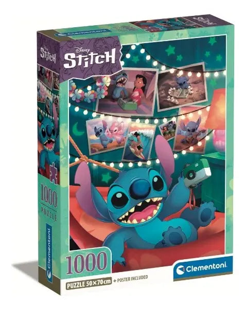 Puzzle Clementoni Disney Stitch de 1000 Piezas