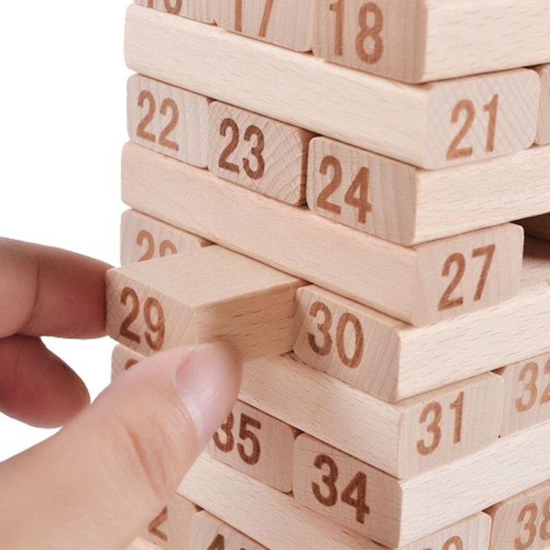 Jenga De Madera