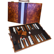 Juego De Backgammon Y Maletín De Ecocuero De Lujo - Vadell cl