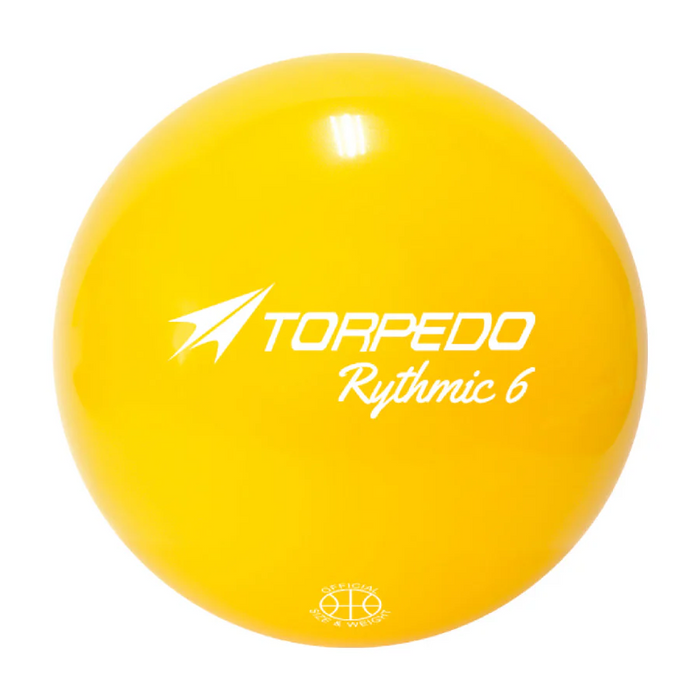 Pelota Gimnasia Ritmica Torpedo Rhytmic Amarillo 6"