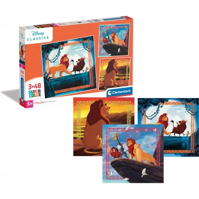 Puzzle Disney El Rey León 3 x 48 Piezas