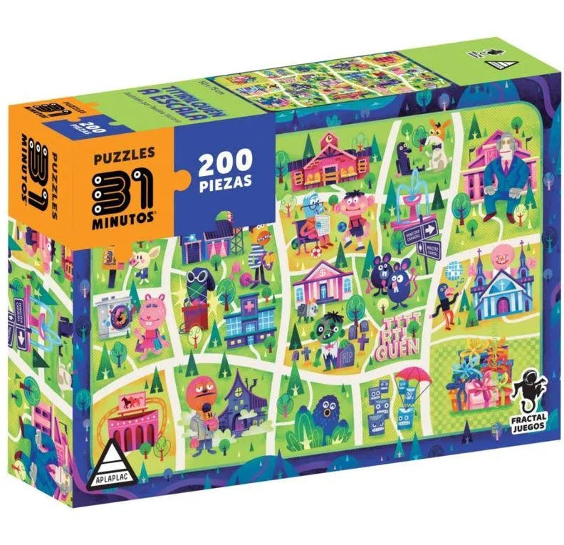 Puzzle 200 piezas - Titirilquén a Escala