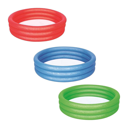 Piscina Inflable 3 Anillos Color Mate 122 cm BestWay - Vadell cl