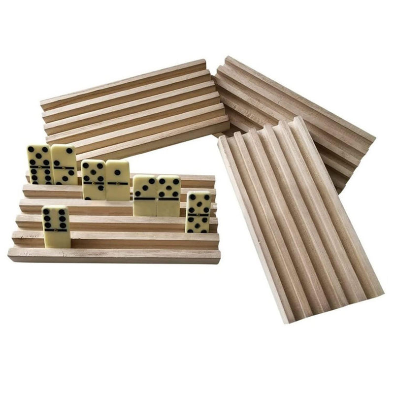 Set 4 Porta Dominó De Madera - Vadell cl
