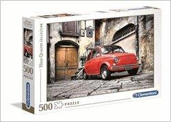 Puzzle 500 Piezas Paisaje Auto Rojo - Vadell cl