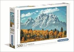 Puzzle 500 Piezas Paisaje Gran Tetón en Otoño. - Vadell cl