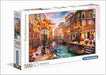 Puzzle 500 Piezas Paisaje Puesta del Sol en Venecia - Vadell cl