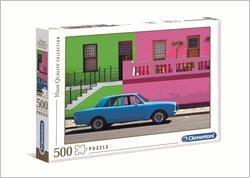 Puzzle 500 Piezas Paisaje Auto Azul - Vadell cl