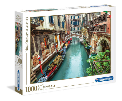 Puzzle 1000 Piezas Paisaje Italia/Venecia Canal - Vadell cl