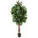 Ficus Lyrata artificial de 150 cm con follaje de seda - Vadell cl