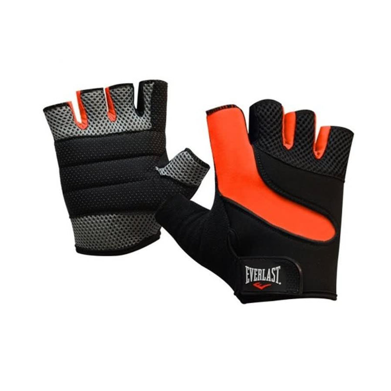 Guante Ciclismo Everlast Alpino II Negro/NaranjaTalla L - Vadell cl