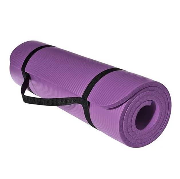 Yoga Mat 15 mm. Espesor 180 cm x 62 cm Lila - Vadell cl