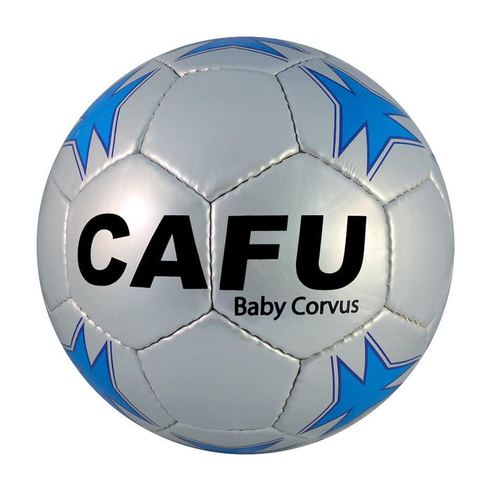 Balón Baby Fútbol Futsal Corvus Nº 3 Plata/Celeste - Vadell cl