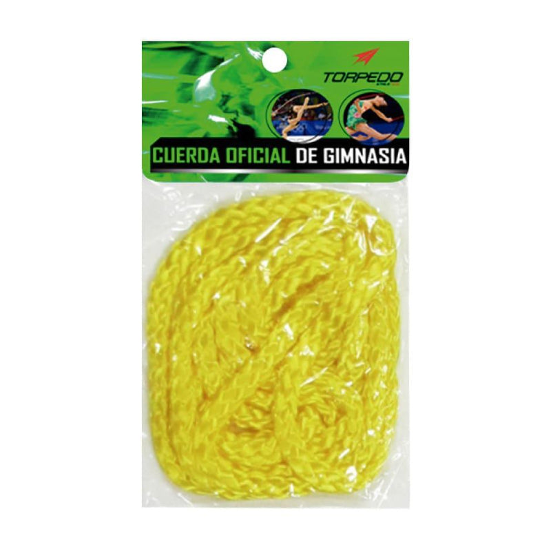 Cuerda Oficial Gimnasia 318 cm Amarilla Torpedo - Vadell cl