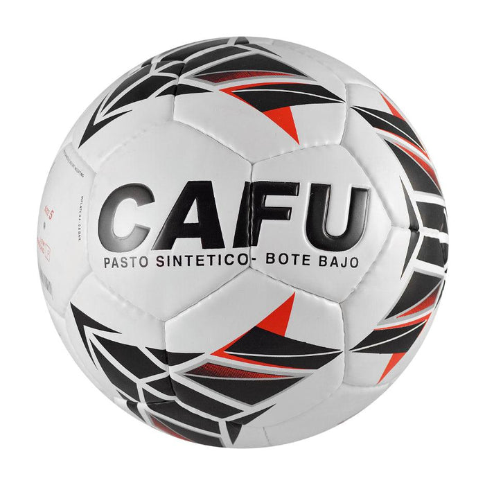 Balón Fútbol Cafu Bote Bajo Blanco-Negro-Rojo Nº 5 - Vadell cl