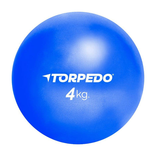 Balón Medicinal Torpedo Silicona Azul 4 Kg - Vadell cl