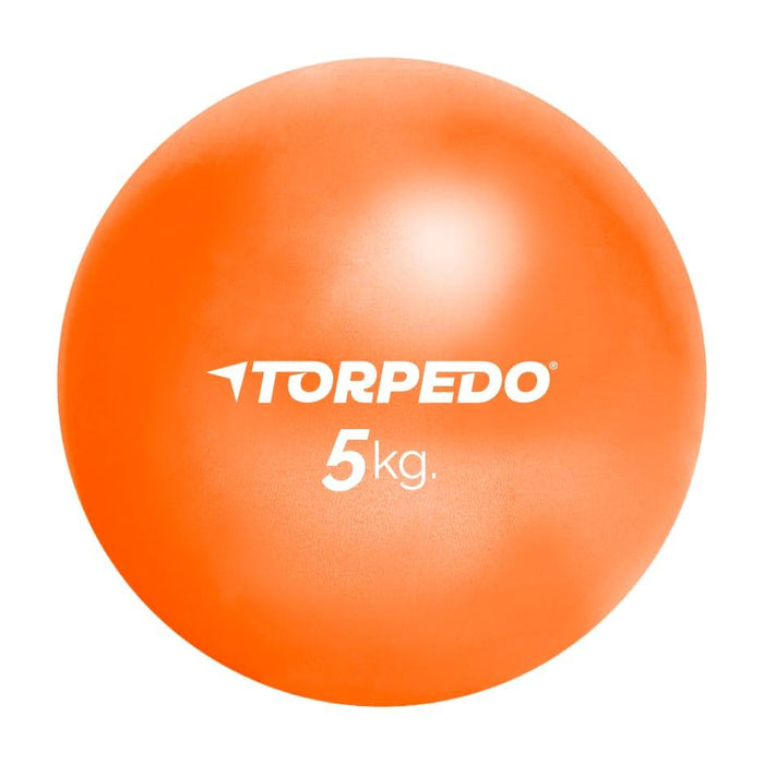 Balón Medicinal Torpedo Silicona Naranjo 5 Kg - Vadell cl