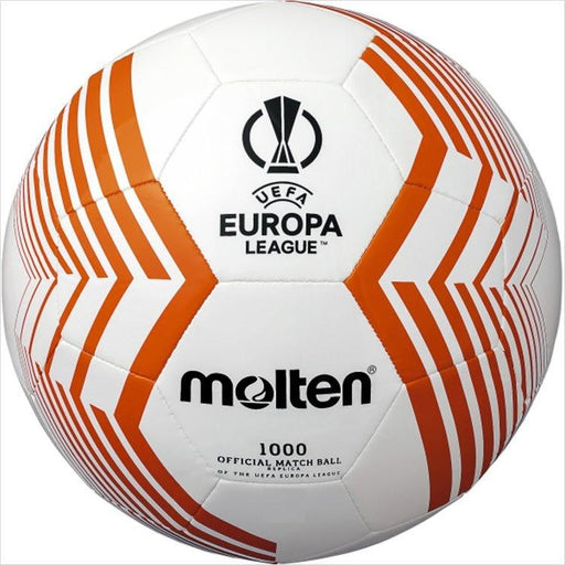 Balón Fútbol Molten 1000 Uefa Europa League Naranjo/Blanco Nº 4 - Vadell cl