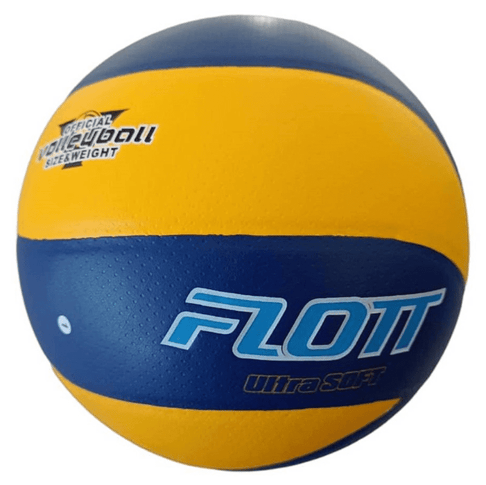 Balón Voleibol Flott Ultra Soft laminado N°5 Azul-Amarillo - Vadell cl