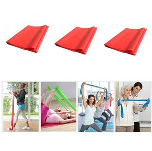 Banda Yoga Roja 150 cm x 15 cm x 0.3 mm - Vadell cl